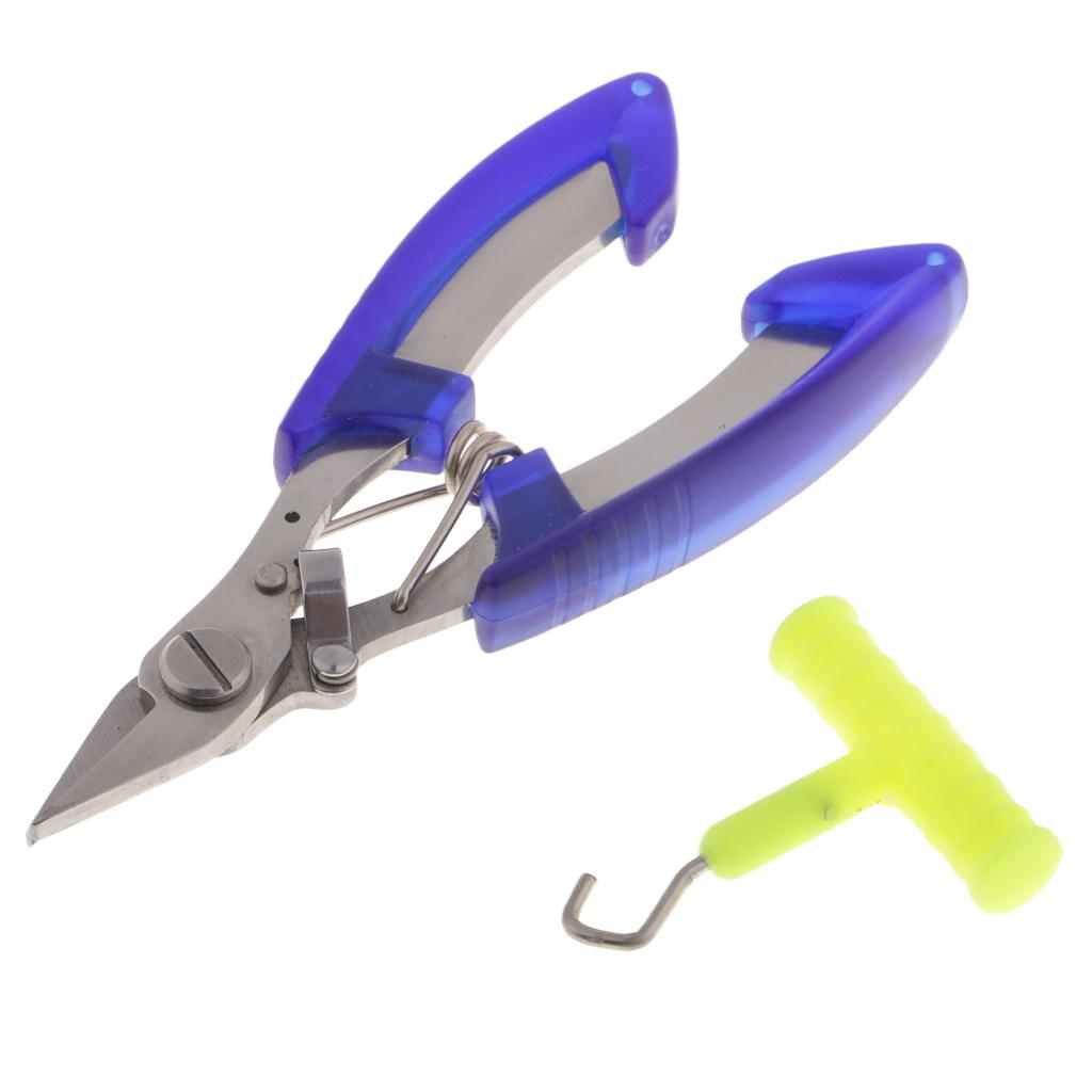 Fishing Hook Sharpener - Multi-functional Plier Fishing Scissor Saltwater Cutter