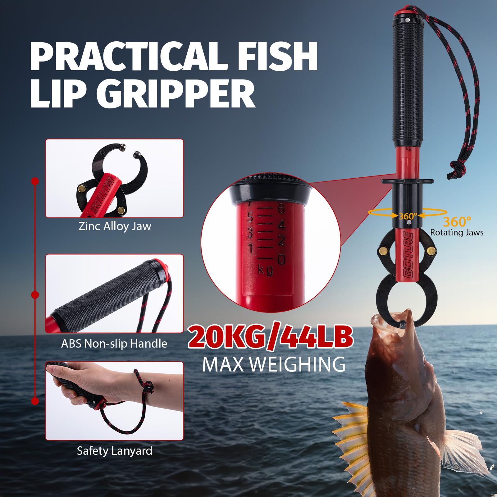 Goture Fishing Accessories Fis - Fishing Hook Sharpener recension och pris