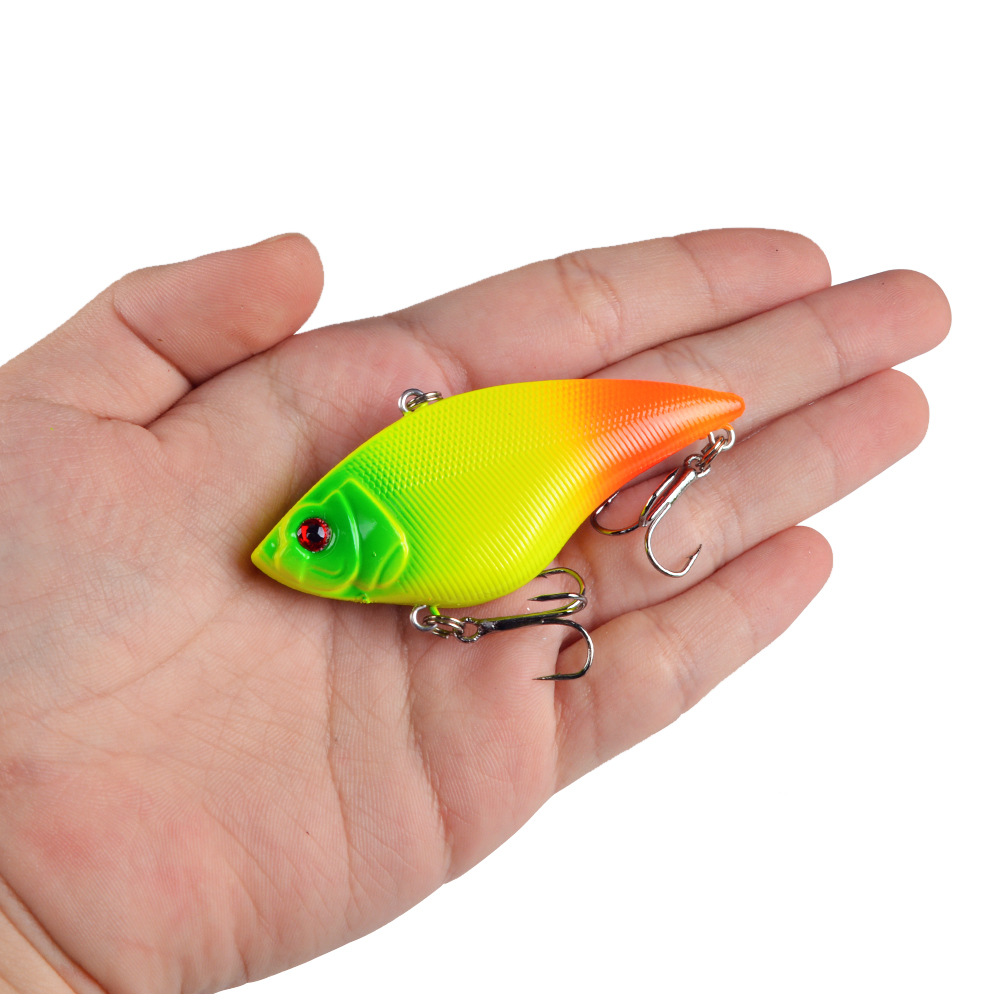 1pca Long-Cast VIB Lure  7cm / - Fishing Hook Treble recension och pris