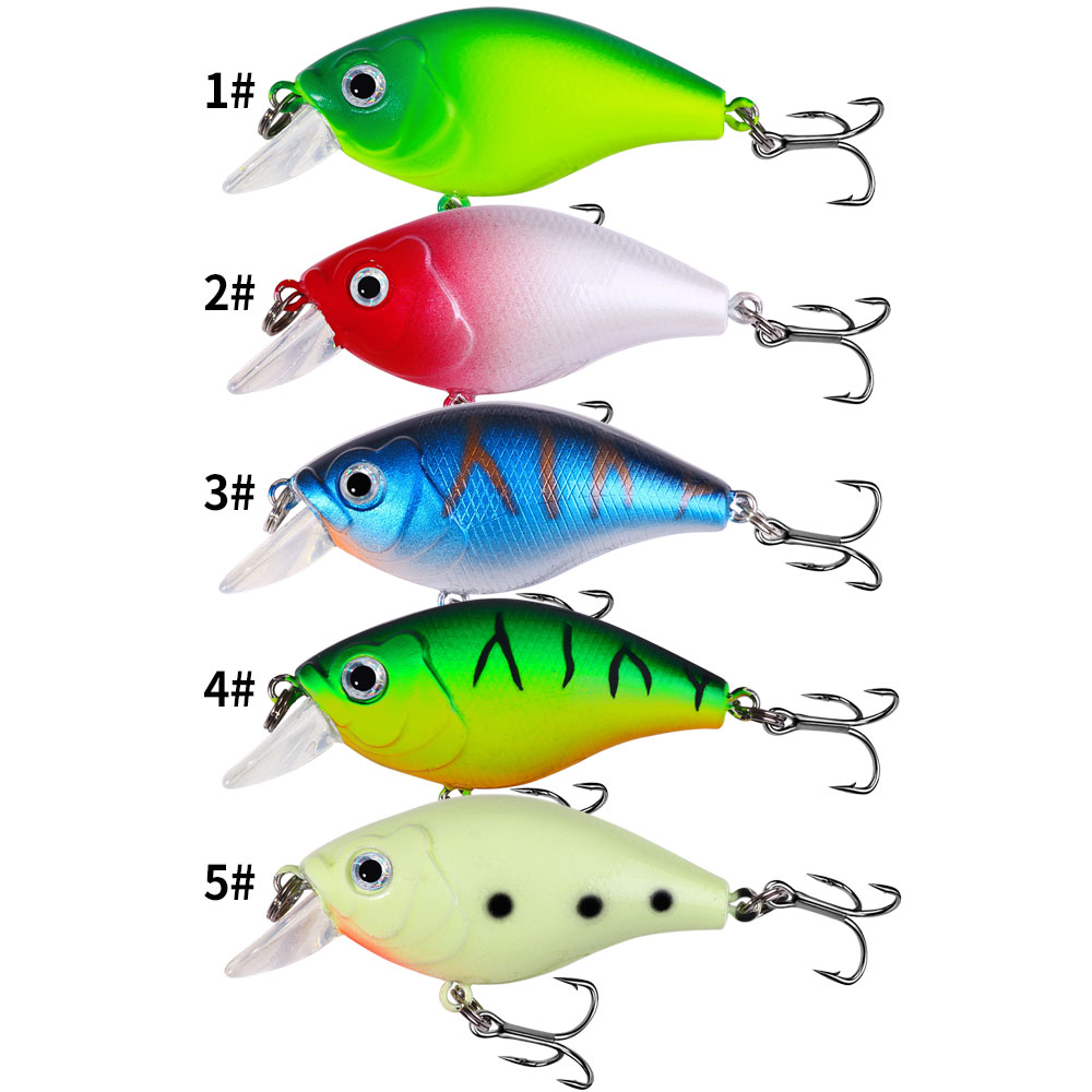 1Pc 6cm 6.9g Fishing Lure Cran - Fishing Hook Treble recension och pris