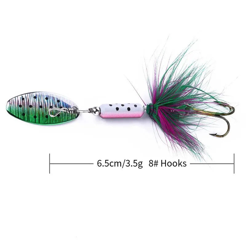 Metal VIB Lures 1PCS 3.5g Feat - Fishing Hook Offset recension och pris